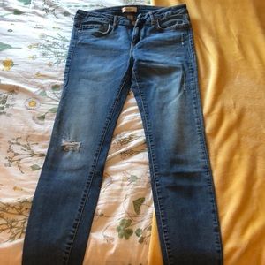 Forever21 Dark Wash Skinny Jeans